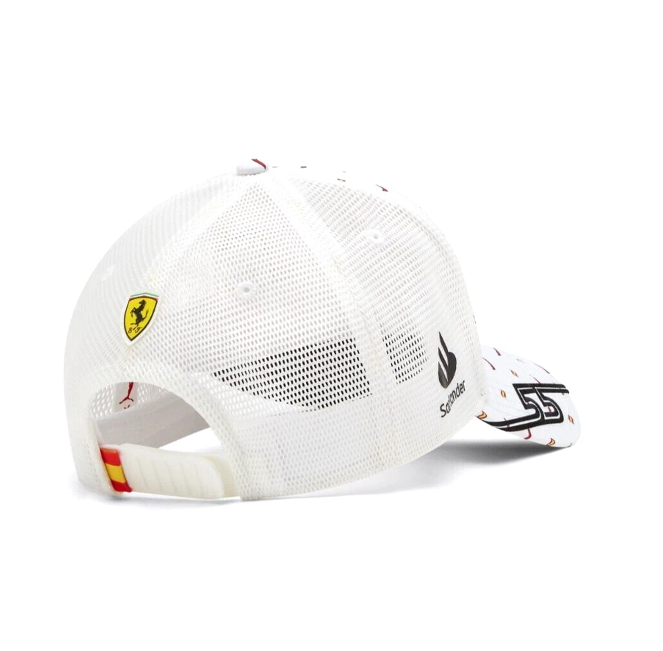 Gorra Oficial Lic Scuderia Ferrari F1 Edición Especial Carlos Sainz GP de España Foto 4 de 4