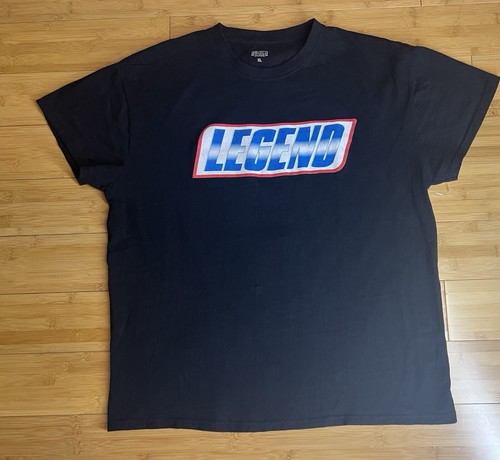 Brisco Brands Legend Graphic Print short sleeve casual Unisex T-shirt|Size:L - Picture 2 of 18