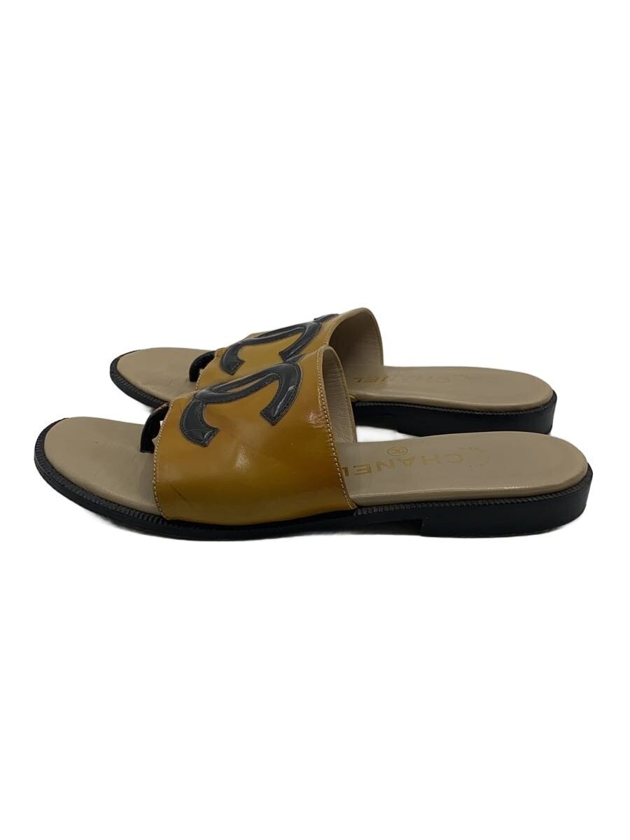 Chanel Mules Sandals Bicolor With Coco Mark Size 37 US About7 For Women thumbnail 19