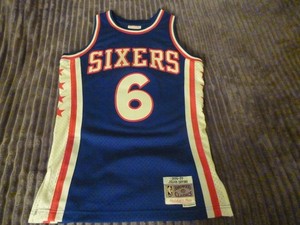 MITCHELL & NESS PHILADELPHIA 76ERS 1976-77 JULIUS ERVING HWC SWINGMAN SMALL OG