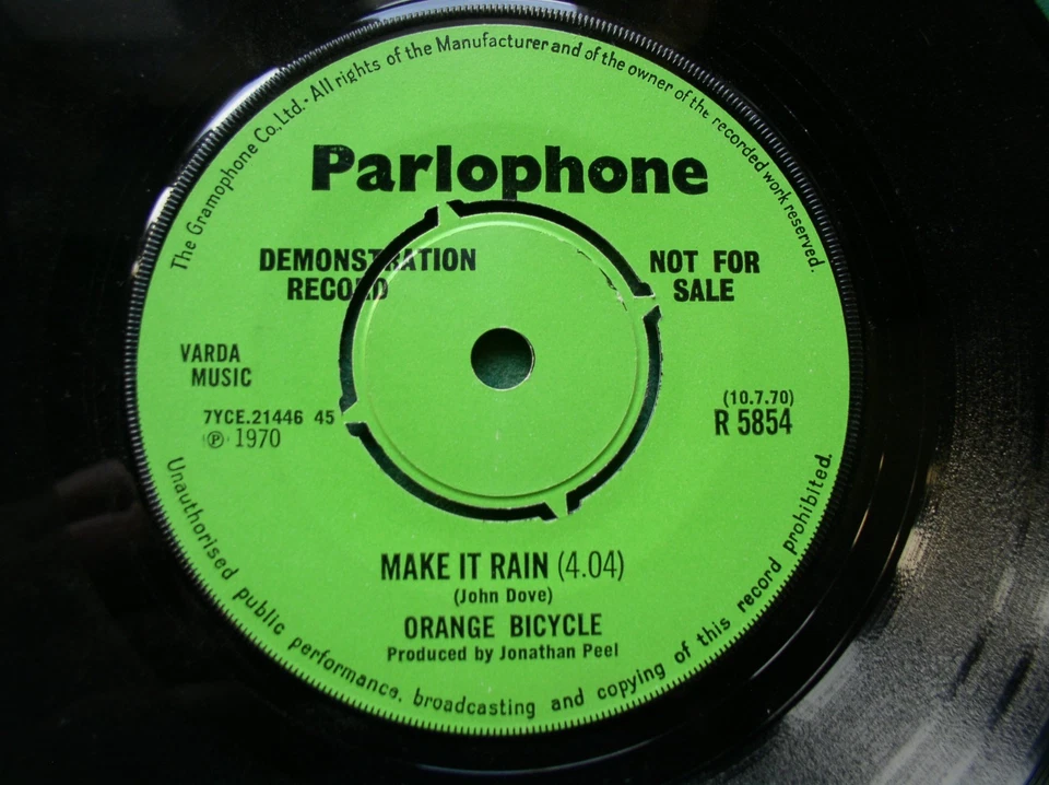 ORANGE BICYCLE:     JELLY ON THE BREAD    R 5854       CON EX - Image 2 of 3