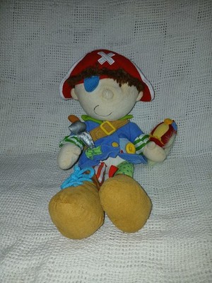 Manhattan Toy Pirate Learn to Dress Plush''