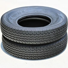 2 Tires Transeagle ST Radial II Steel Belted ST 205/75R14 Load E 10 Ply Trailer