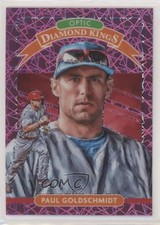 2020 Donruss Optic Diamond Kings Pink Velocity Prizm /199 Paul Goldschmidt 04br