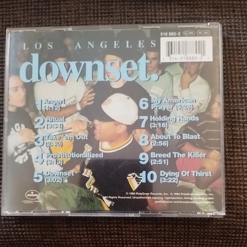 Downset - Downset  - CD - 1994 - Bild 2 von 2