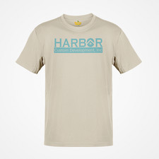 Harbor Custom Development T-Shirt - Real Estate Industry Logo Tee