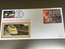 GB STAMPS CHANNEL TUNNEL CARRIED FIRST DAY COVER 2004 SMILERS