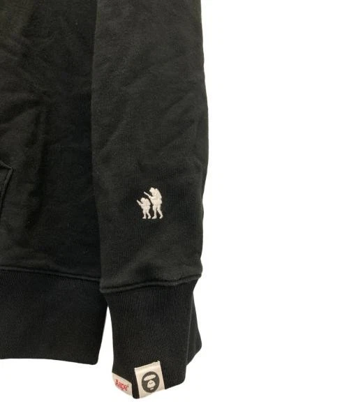 A BATHING APE (BAPE) Felpa con cappuccio e zip mimetica Aape