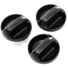 For 2000-2006 Toyota Tundra 3PCS Rear Control Knobs Audio Radio Car Accessories