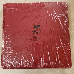 Vintage 2006 Creative Memories Red Disney 12x12 Scrapbook Mickey Mouse