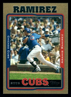 Aramis Ramirez Chicago Cubs 2005 Topps Gold #501 SN /2005
