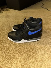 Nike Air Mens Flight Legacy Leather Black Athletic Basketball US 7.5 Shoes