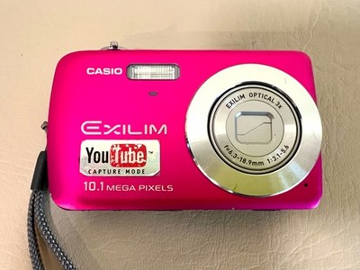 Casio Pink Exilim EX-Z33 10.1 MP Digital Camera & charger - For