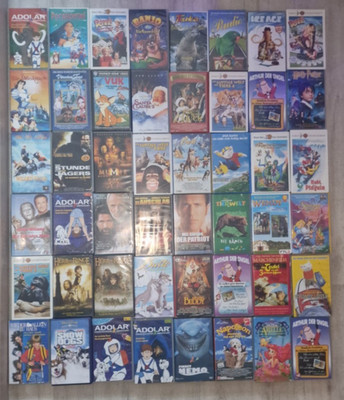 Viel Rabatt!VHS Video Kassetten Auswahl Filme Serien Konvolut Sammlung,Adolar