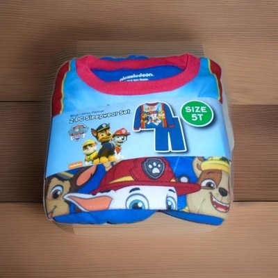 PAW PATROL BOYS PAJAMA LONGSLEEVE SHIRT NEW IN PACKAGE SIZE 5T-NO PANTS TO SET