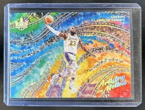 2024 Panini Court Kings Basketball Burgundy LeBron James #7