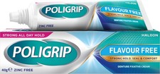 Denture Adhesives Flavour Free Cream Provides Strong all day Hold for Dentures