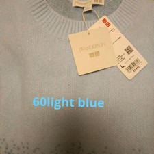 Uniqlo JW Anderson Souffle Yarn Gradient Sweater Light Blue New Tag