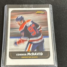 Sports Illustrated Kids Connor McDavid Edmonton Oilers Hockey Card #1209 2024