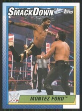2021 Topps Heritage WWE #65 Montez Ford 48828