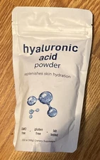 Micro Ingredients Hyaluronic Acid Serum Powder, 100 Grams | Low Molecular Weight