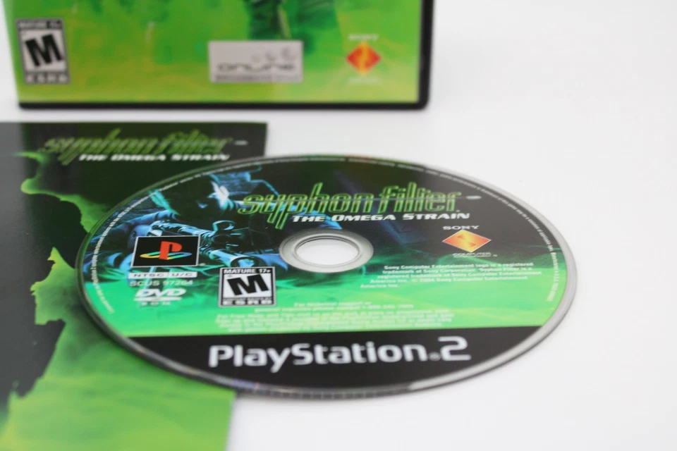 Refurbished PS2 Syphon Filter The Omega Strain Complete CIB Excellent BL Mint - Image 4 of 4