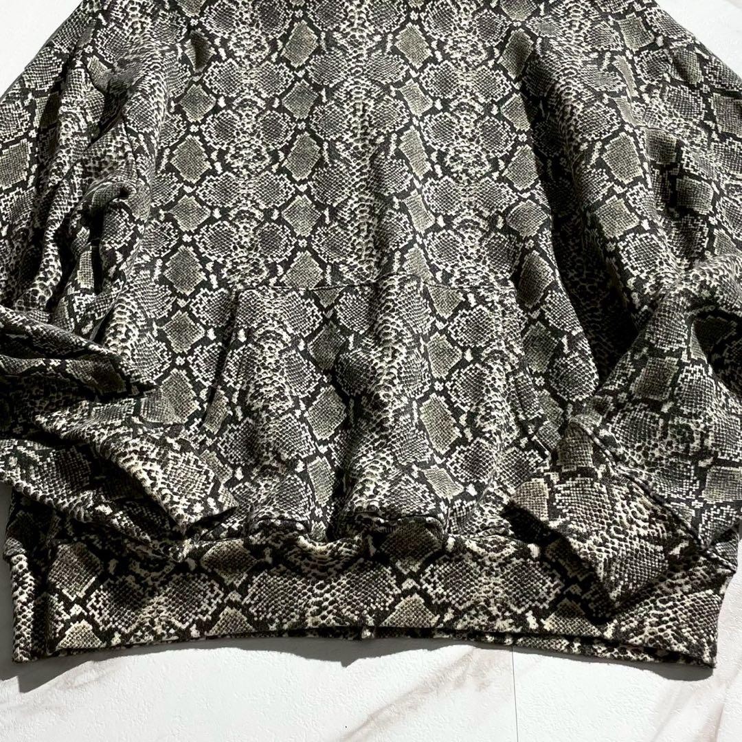 USED [RARE] KAPITAL PULLOVER HOODIE, PYTHON PRINT… - image 4
