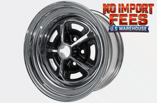 Chrome Black 15x7 Magnum 500 Single Wheel Mustang 1965-1973 Chrome Black 15x7 Magnum 500 Single Wheel Mustang 1965-1973