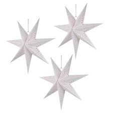  3 Pcs Star Shape Lamp Shade Decorative Shades Hanging Lantern Lampshades