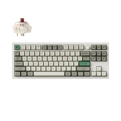 Keychron Q3 Max QMK/VIA Kabellose Mechanische Tastatur Gateron Jupiter Brown US