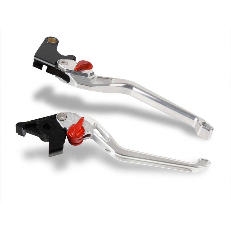 Leviers Honda CBR600RR 03-06 Womet-Tech avec garde réglable 6 positions