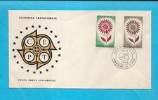 GREECE - 1964 EUROPA FDC - SCOTT 801-802 - N886