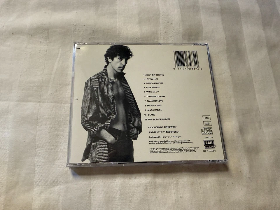 Peter Wolf - Come As You Are CD 1987 EMI J. Geils Band 80s Rock OOP RARE Foto 2 de 3