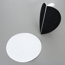 Half Circular Sanding Frame Includes 10 Replaceable Sandpapers for Wall Edges