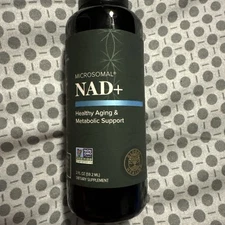 Global Healing Microsomal NAD Anti-Aging and Metabolic Support 2oz New Sealed