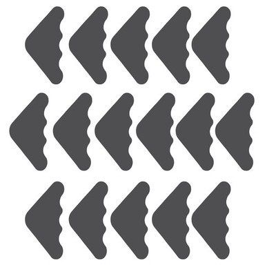 16PCS Carpet Anti Slip Stickers Washable Waterproof Rug Pads For Mats Neu