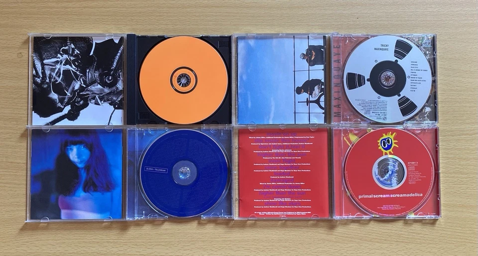 Trip Hop CDs - Massive Attack, Tricky, Bjork, K+D, Coldcut, Sneaker Pimps, MORE Foto 3 de 4
