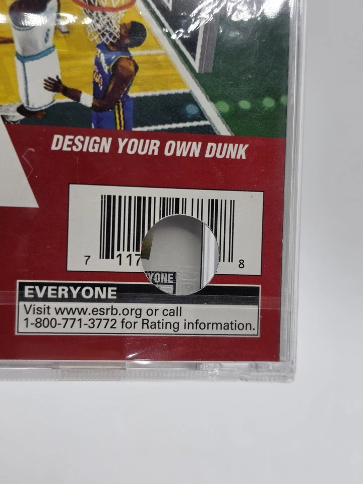 NBA ShootOut 2003 PlayStation PS1 New Sealed Rare Employee Copy Crack On Front - Image 3 of 4