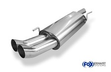 FOX Racing Sportanlage ab Kat 2x76 für VW Golf 3 GTI VR6 91-02 2.0l GTI 2.8l VR6