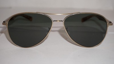 EYEVAN New Sunglasses Aviator PARAGON Gold Antique Tortoise Green 58 14 145