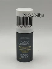NEW Sunday Riley AUTO CORRECT Eye Cream Travel Size 8ml/0.27oz Free Ship AUTHNTC