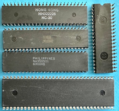 5x Chip; Paula 8364R7/Denise 8362R8/ Gary Cbm 5719 / Kick 1.3 nec / MC68000P8 - Picture 2 of 2