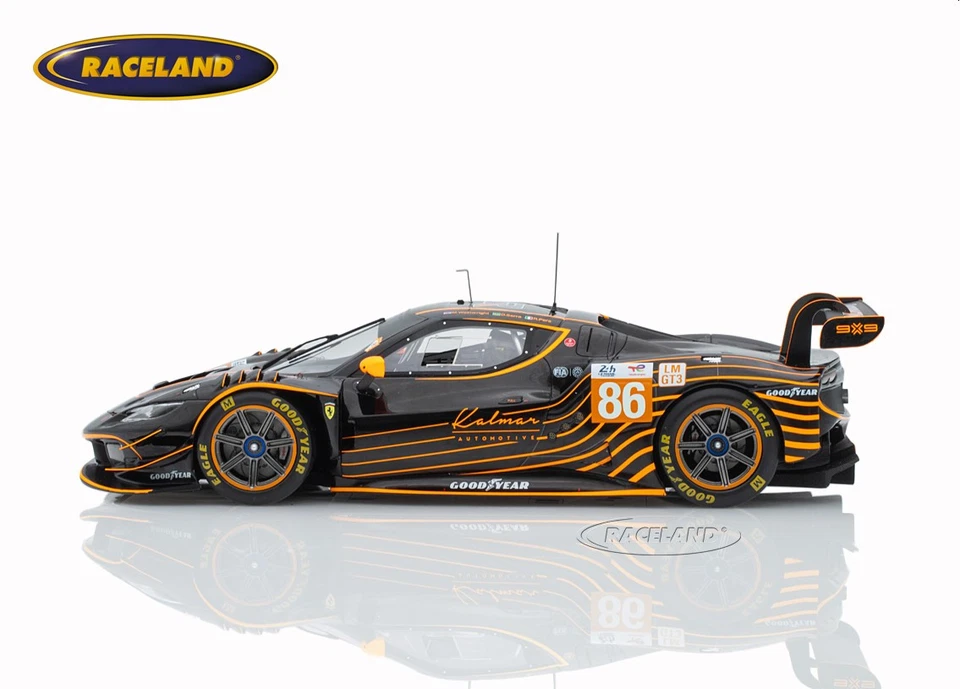 Ferrari 296 GT3 GR Le Mans 2024 Serra/Pera/Wainwright, Looksmart 1:18, LS18LM051 - Bild 2 von 4