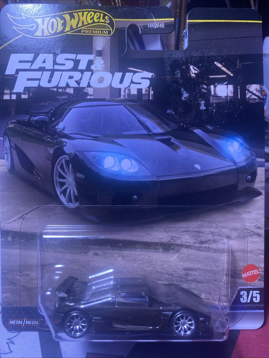 Mattel Hot Wheels Fast and Furious Koenigsegg CCXR Black JBL88