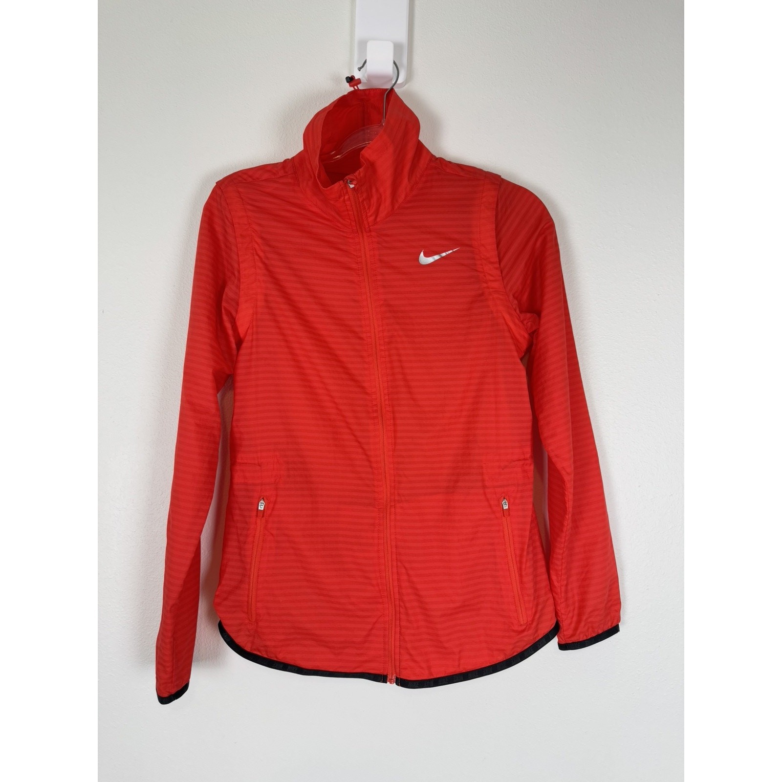 Nike Golf Convertible Jacket Women's Extra Small Red Softshell Majors Flight