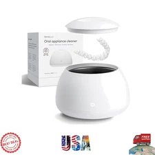 Sleek Ultrasonic Retainer Cleaner - Effective, Non-Abrasive Dental Care Machine