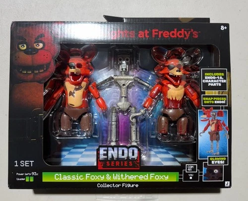 Five Nights at Freddy’s 6" Endo Series Classic Withered Foxy Jazwares NEW FNAF - product listing photo