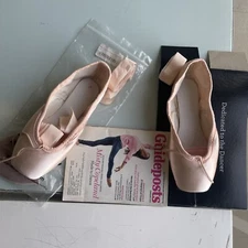 Suffolk 6.5 X N Solo Pointe Ballet Shoes Pink Satin Premier Collection Dance