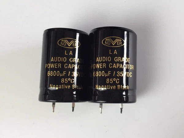 Condensador de alimentación de grado de audio NOVER HÁGALO USTED MISMO TAPA DE ALTA FIDELIDAD 10000UF 63V/ 50V/ 35V/ 6800UF 35V Foto 3 de 4
