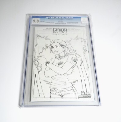Fathom Prelude #1 CGC 9.8 Exclusive Ale Garza Sketch Michael Turner Aspen 2005